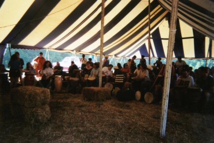 A big crowd 
